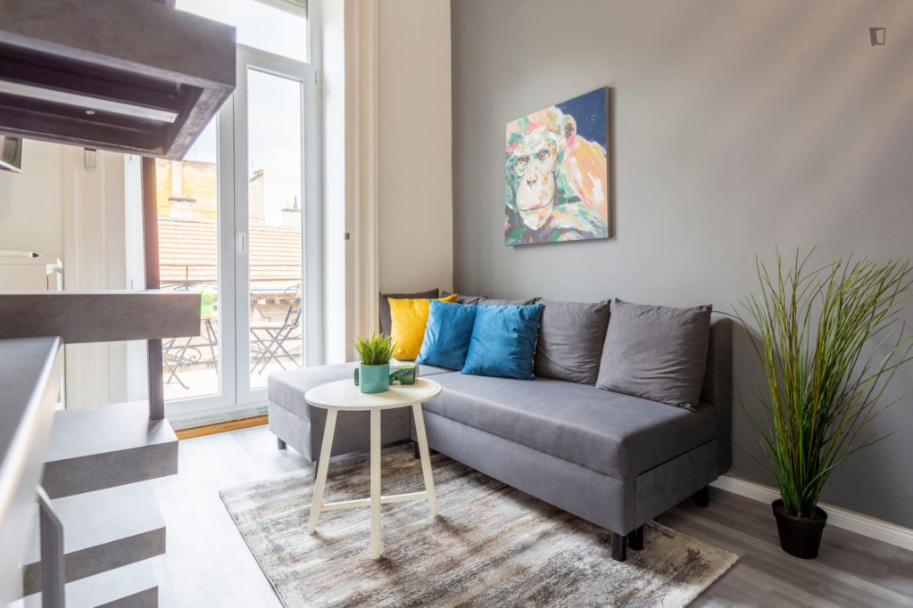 Studio in 7th district with balcony