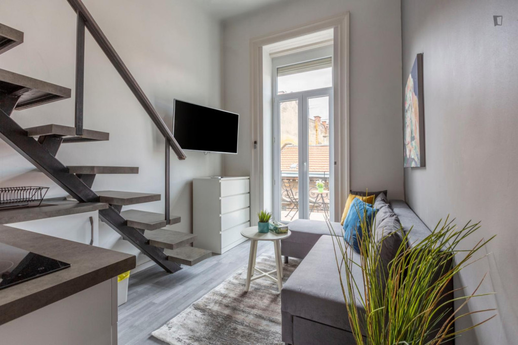 Studio in 7th district with balcony