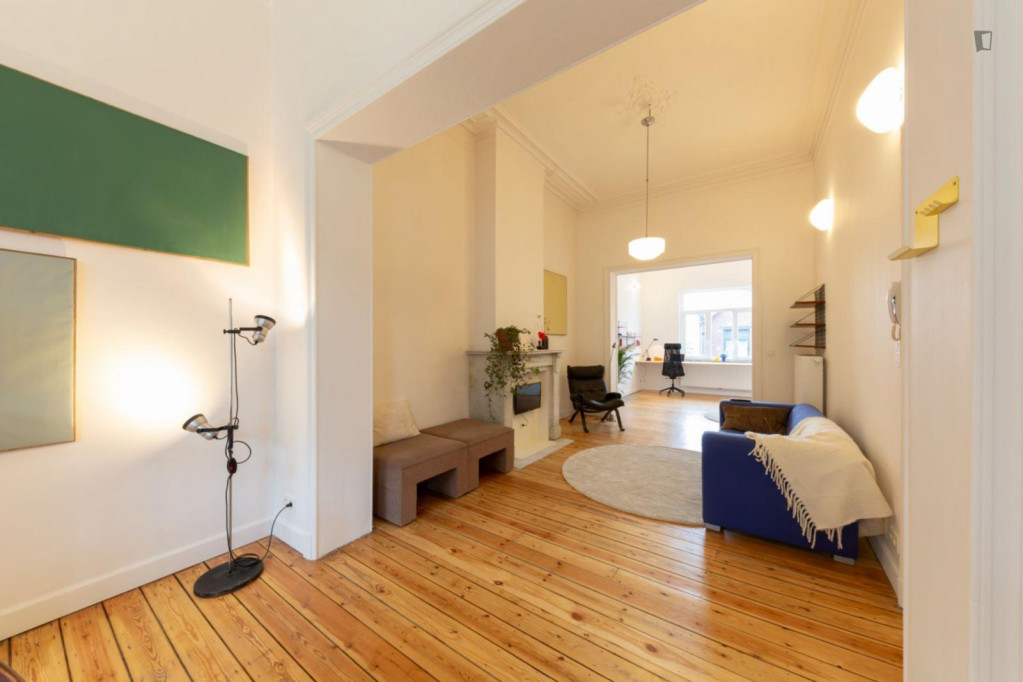 Charming 1-bedroom apartment in Laeken - Bruxelles - chambre - ImmoJeune