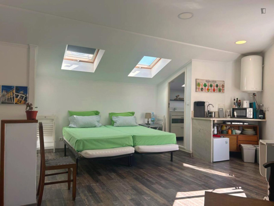 Madragoa P - Deluxe Studio 2F - Lisbonne - chambre - ImmoJeune