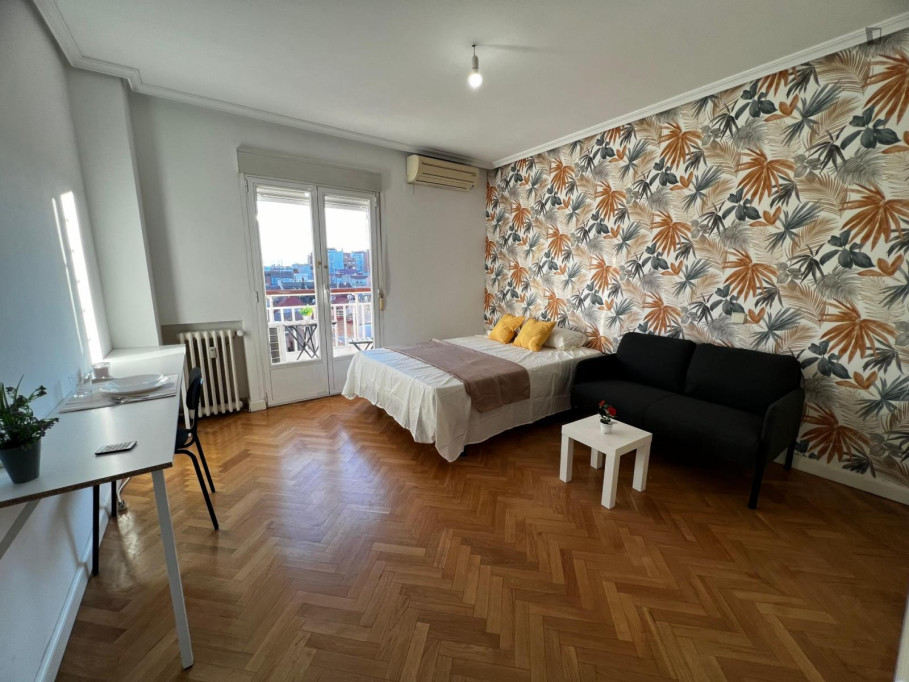 Inviting double bedroom in Cuatro Caminos - Madrid - chambre - ImmoJeune