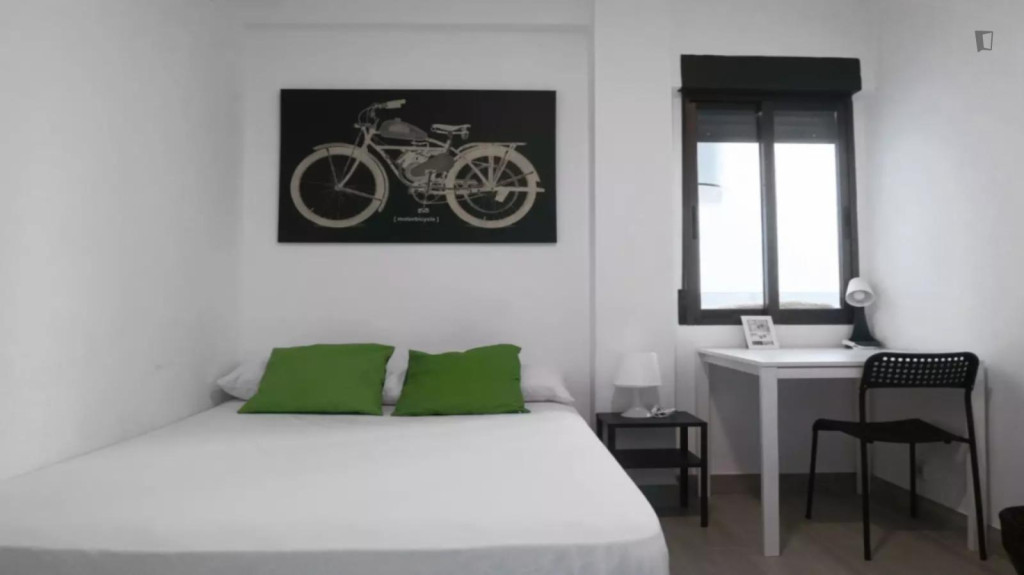 Pleasant double bedroom in the Aiora neighbourhood - Valence - chambre - ImmoJeune