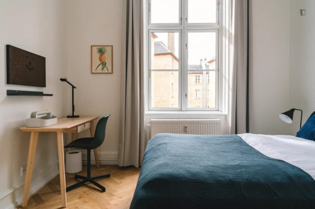Lovely single bedroom in shared flat in Frederiksberg - Copenhagen - chambre - ImmoJeune