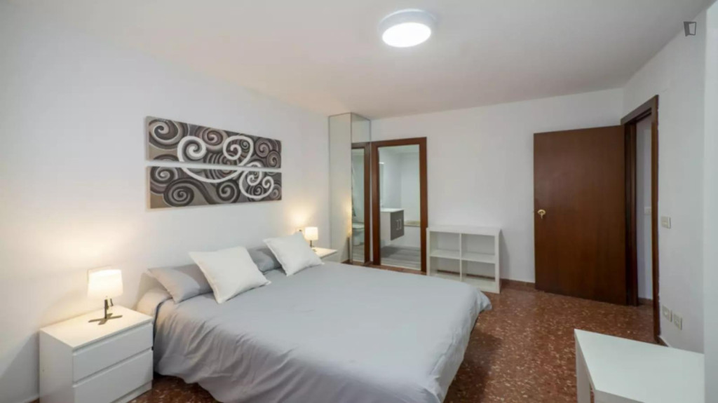 Appealing en-suite single bedroom in Patraix - Valence - chambre - ImmoJeune