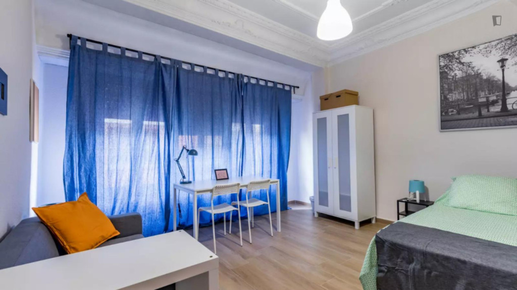 Big double bedroom in central El Botànic - Valence - chambre - ImmoJeune