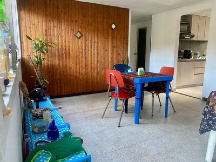 Room in place surrounded by trees