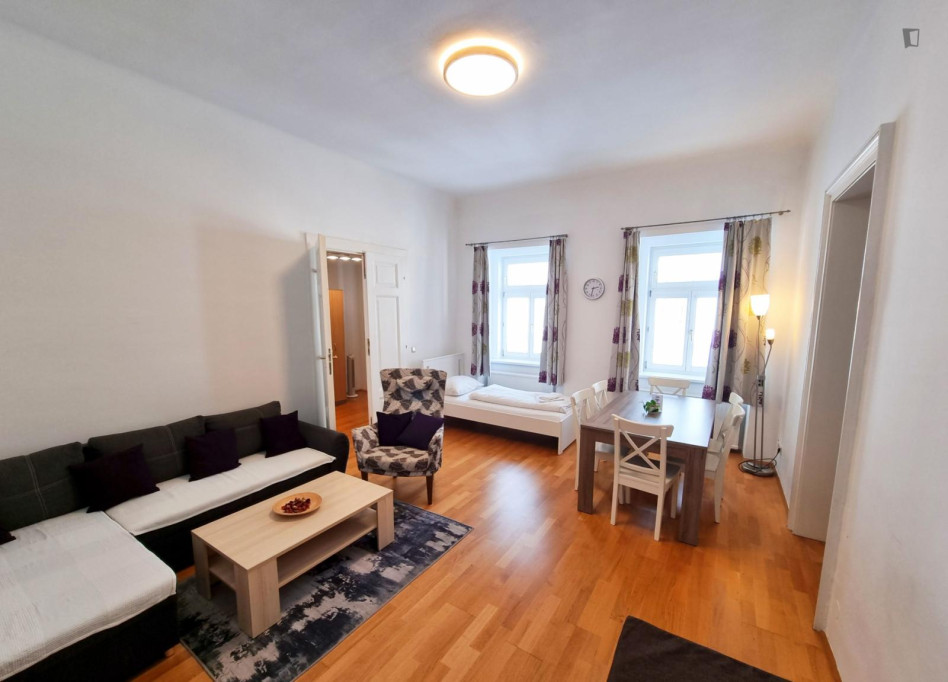 Excellent 2-bedroom apartment in Leopoldstadt - Vienna - chambre - ImmoJeune