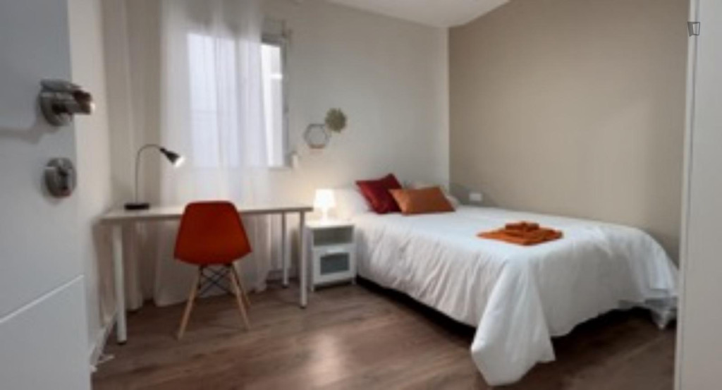 Very cosy double bedroom near the Zaragoza-Goya train station - Zaragoza - chambre - ImmoJeune