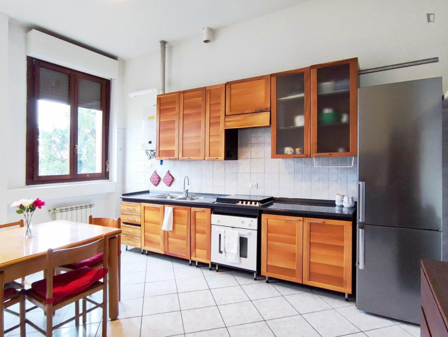 Welcoming 1-bedroom apartment in Crescenzago - Milan - chambre - ImmoJeune