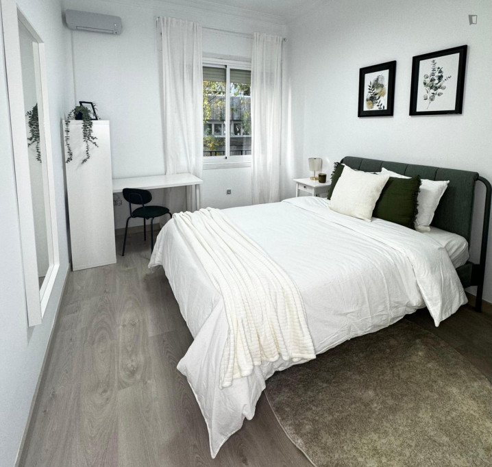 Homnely double bedroom in Castellana - Madrid - chambre - ImmoJeune