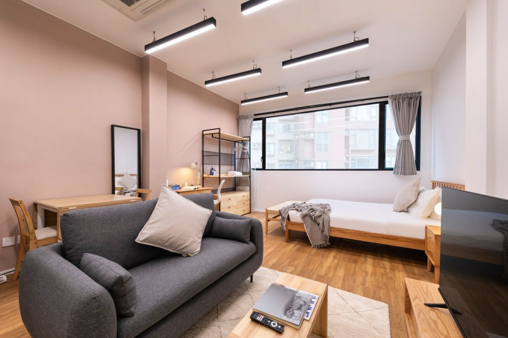 Mid-Century Modern Coliving Oasis in Historic Tai Ping Shan