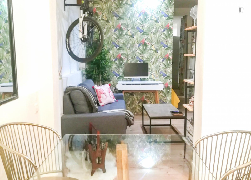 Monthly rental apartment with 1 bedroom and 1 bathroom in Salamanca neighborhood - Madrid - chambre - ImmoJeune