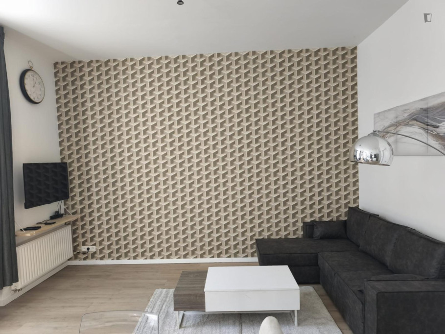 Thrilling 1 Bedroom Apartment close to  Bruxelles-Midi Train Station  - Bruxelles - chambre - ImmoJeune
