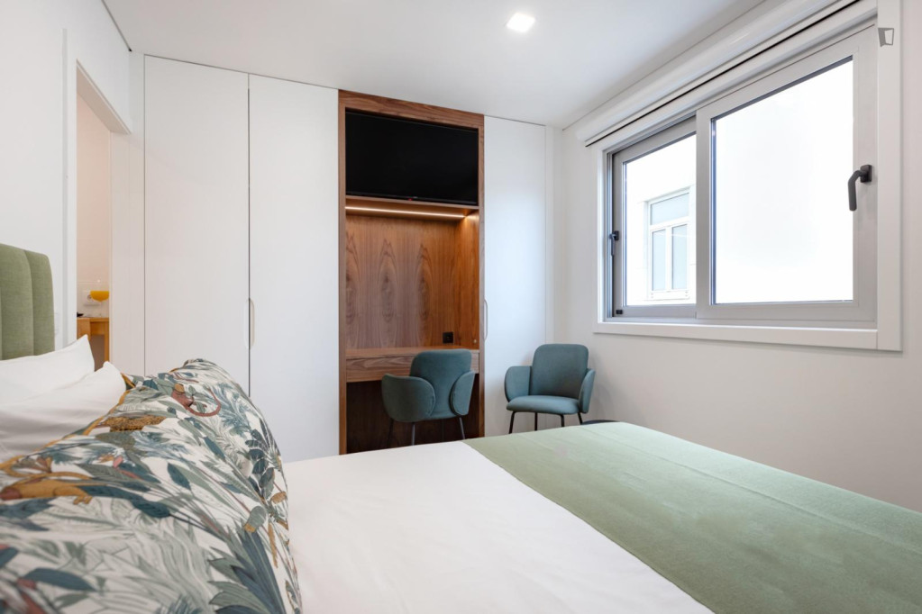 Charming studio close to the Brito Capelo metro station - Matosinhos - chambre - ImmoJeune