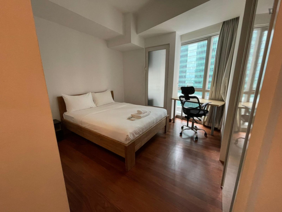 Pleasant double bedroom in the Central Area - Singapore - chambre - ImmoJeune