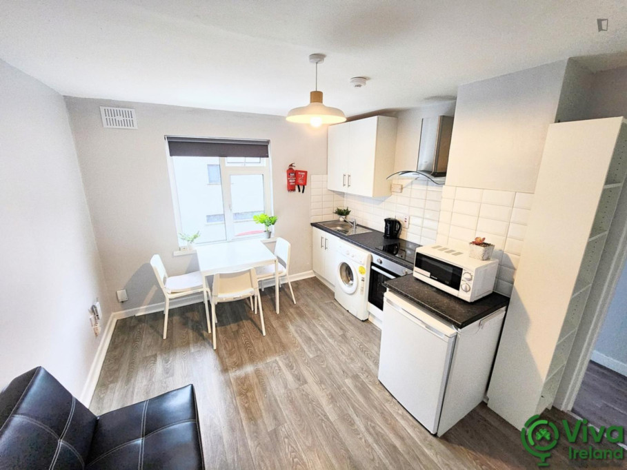 Lovely 1-bedroom apartment in Dublin 3 - Dublin - chambre - ImmoJeune