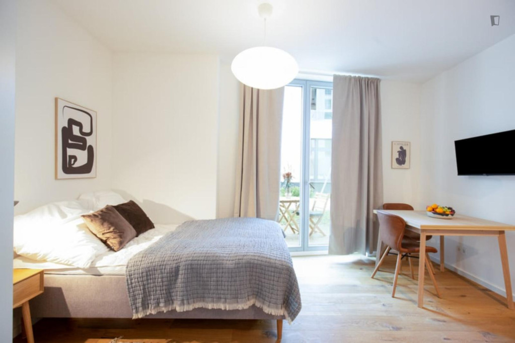 Appealing studio near Charité University Hospital - Berlin - chambre - ImmoJeune