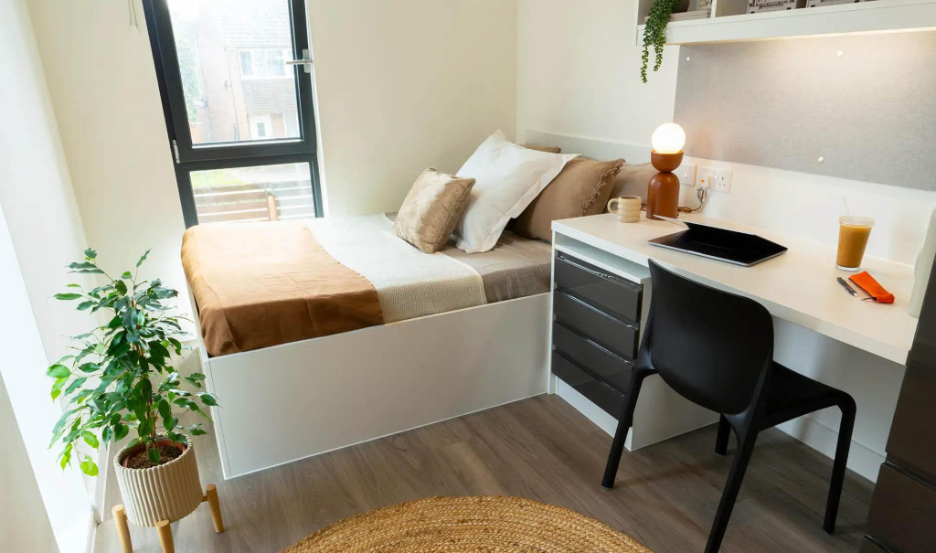 Currus Court - Canterbury - chambre - ImmoJeune