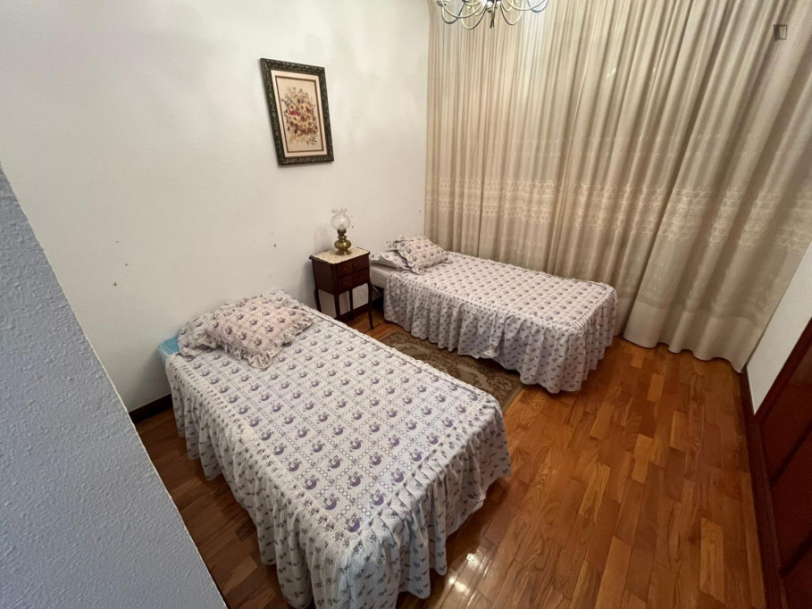 Appealing twin bedroom in the centre of Logroño - Logrono - chambre - ImmoJeune