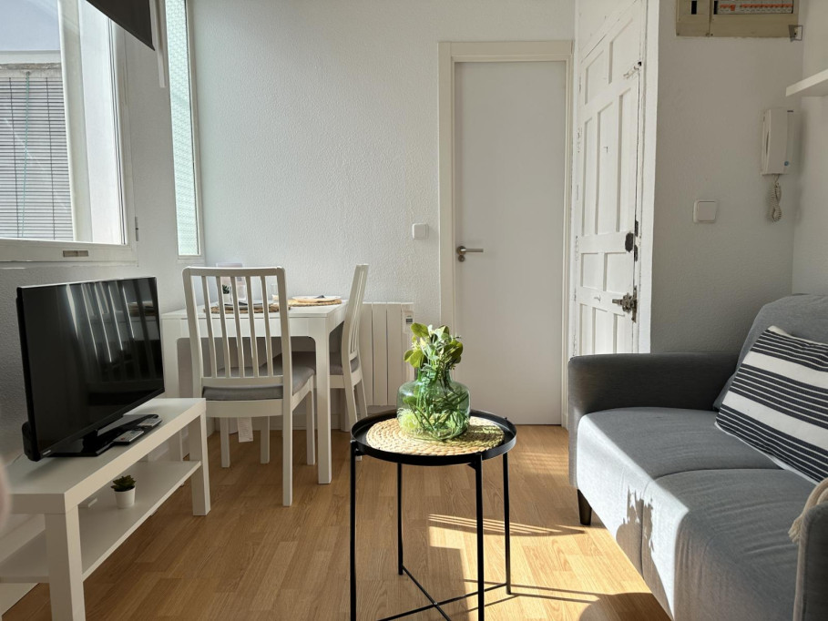 Pleasant 1-bedroom flat in well-connected Arganzuela - Madrid - chambre - ImmoJeune