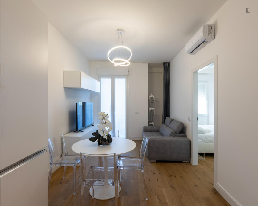 1-bedroom apartment, with outdoor area - Milan - chambre - ImmoJeune