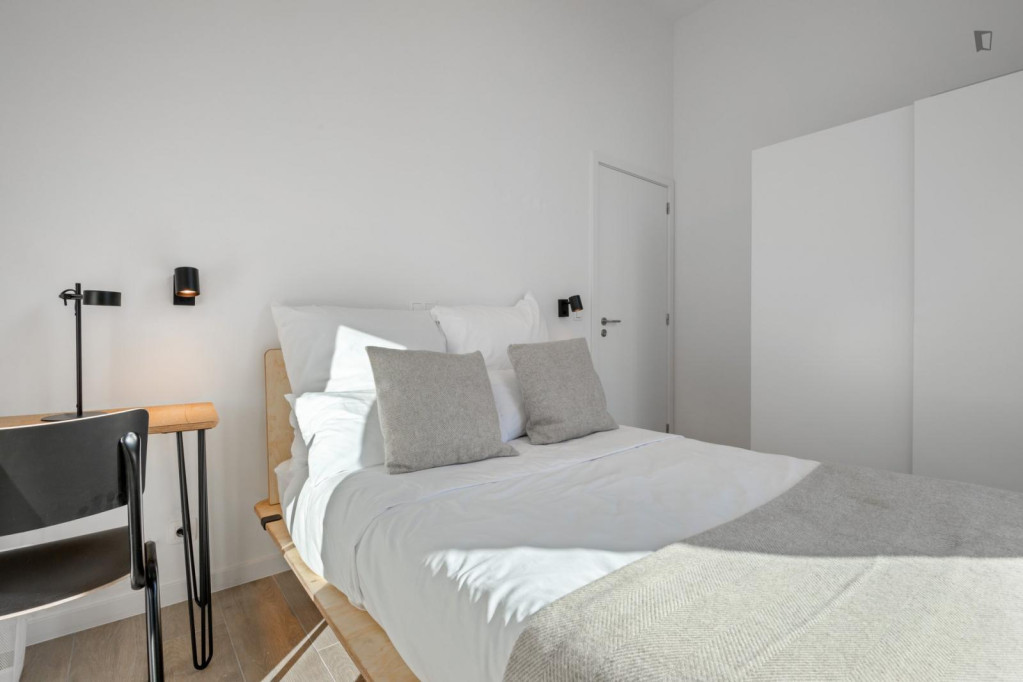 Neat and cosy single bedroom in Nord - Bruxelles - chambre - ImmoJeune