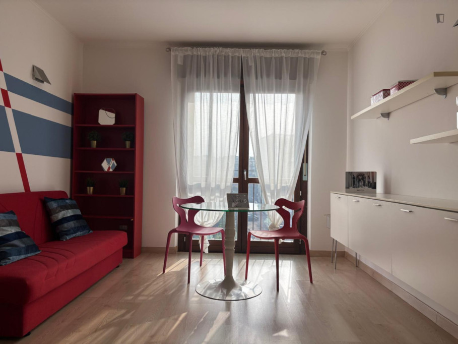 Charming 1-bedroom apartment in Corvetto - Milan - chambre - ImmoJeune