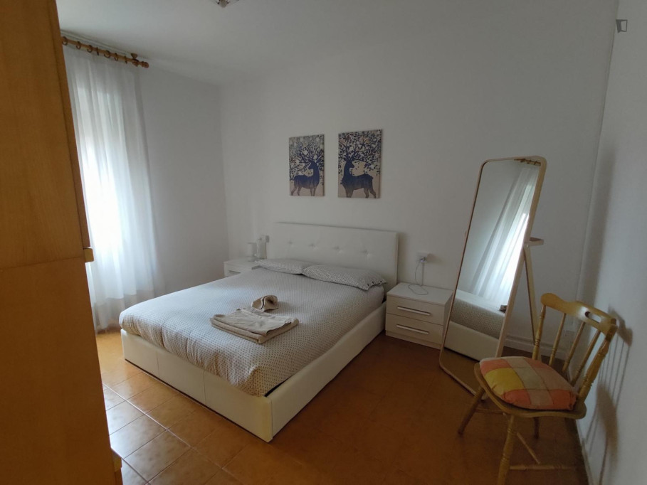 Spacious double bedroom in 2-bedroom apartment ideal for Bocconi, NABA and IULM students - Milan - chambre - ImmoJeune