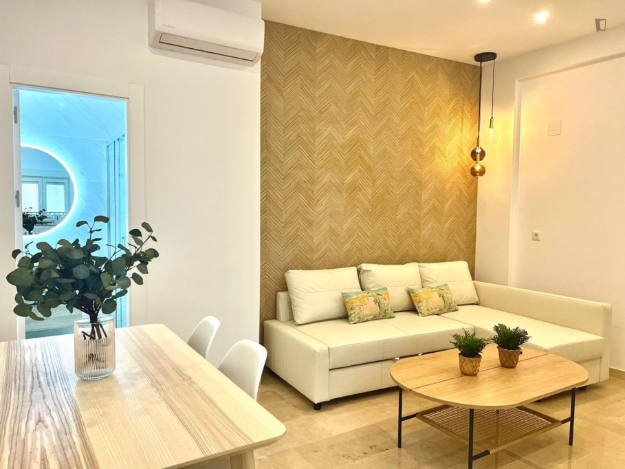 Pleasant 1-bedroom flat in the charming old town - Malaga - chambre - ImmoJeune
