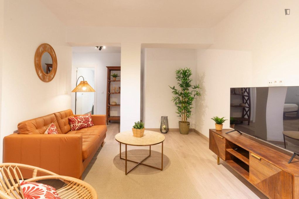 Charming 2-bedroom flat in La Trinidad - Malaga - chambre - ImmoJeune