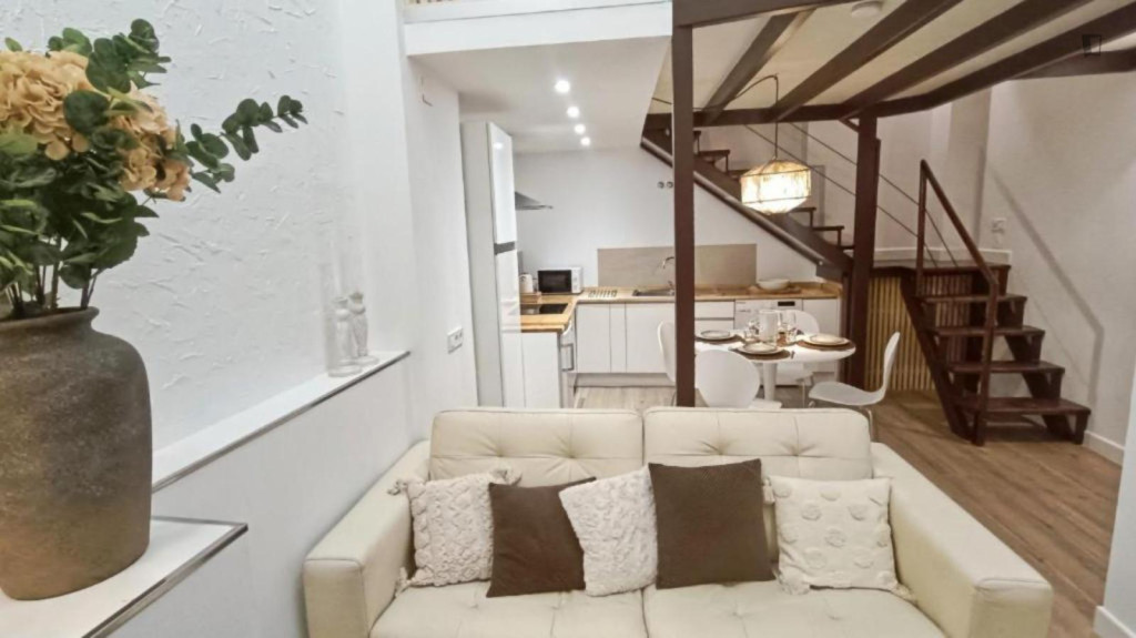 Very charming 2-bedroom apartment in Centro Histórico - Malaga - chambre - ImmoJeune