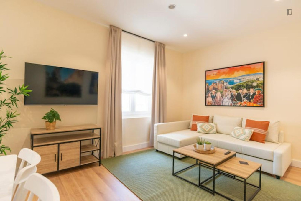Modern 2-bedroom flat close to the Playa la Malagueta - Malaga - chambre - ImmoJeune