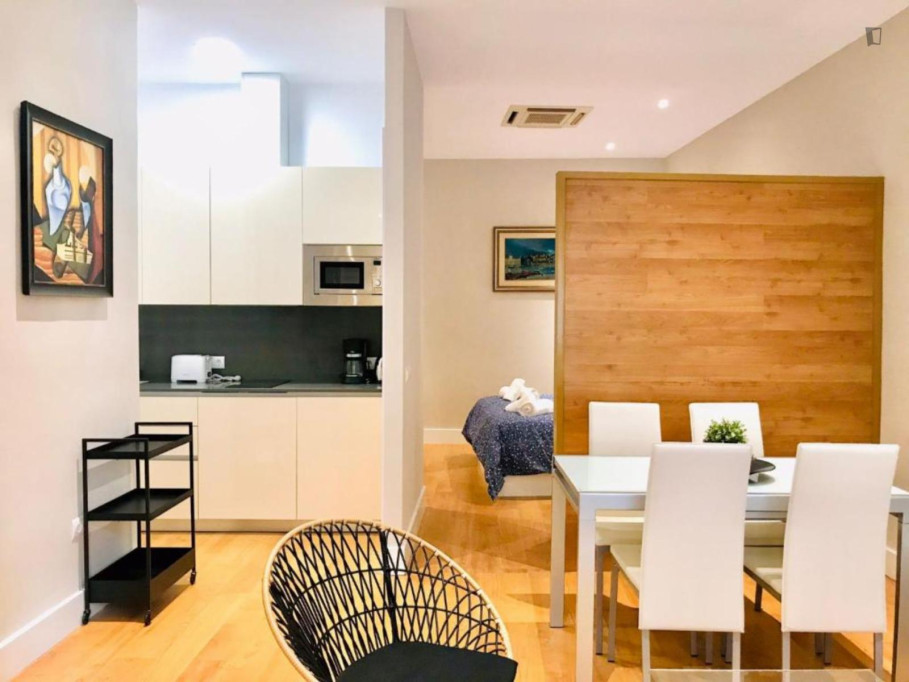 Splendid studio near the Malagueta Beach - Malaga - chambre - ImmoJeune