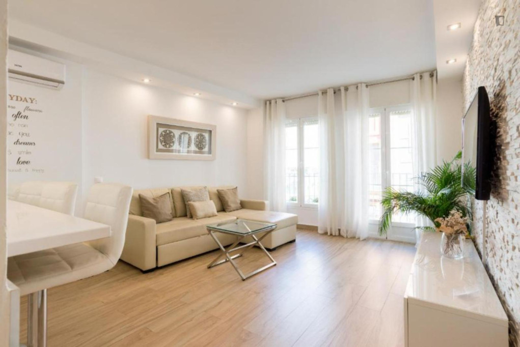 Excellent 1-bedroom apartment in the Centro district - Malaga - chambre - ImmoJeune