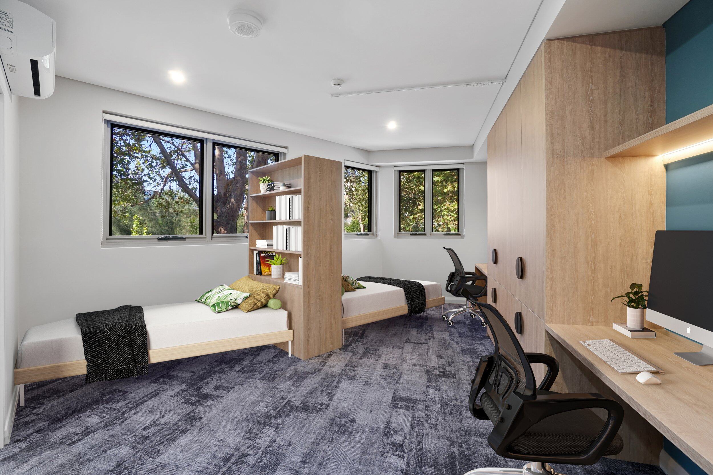 Castle Newtown - Sydney - chambre - ImmoJeune