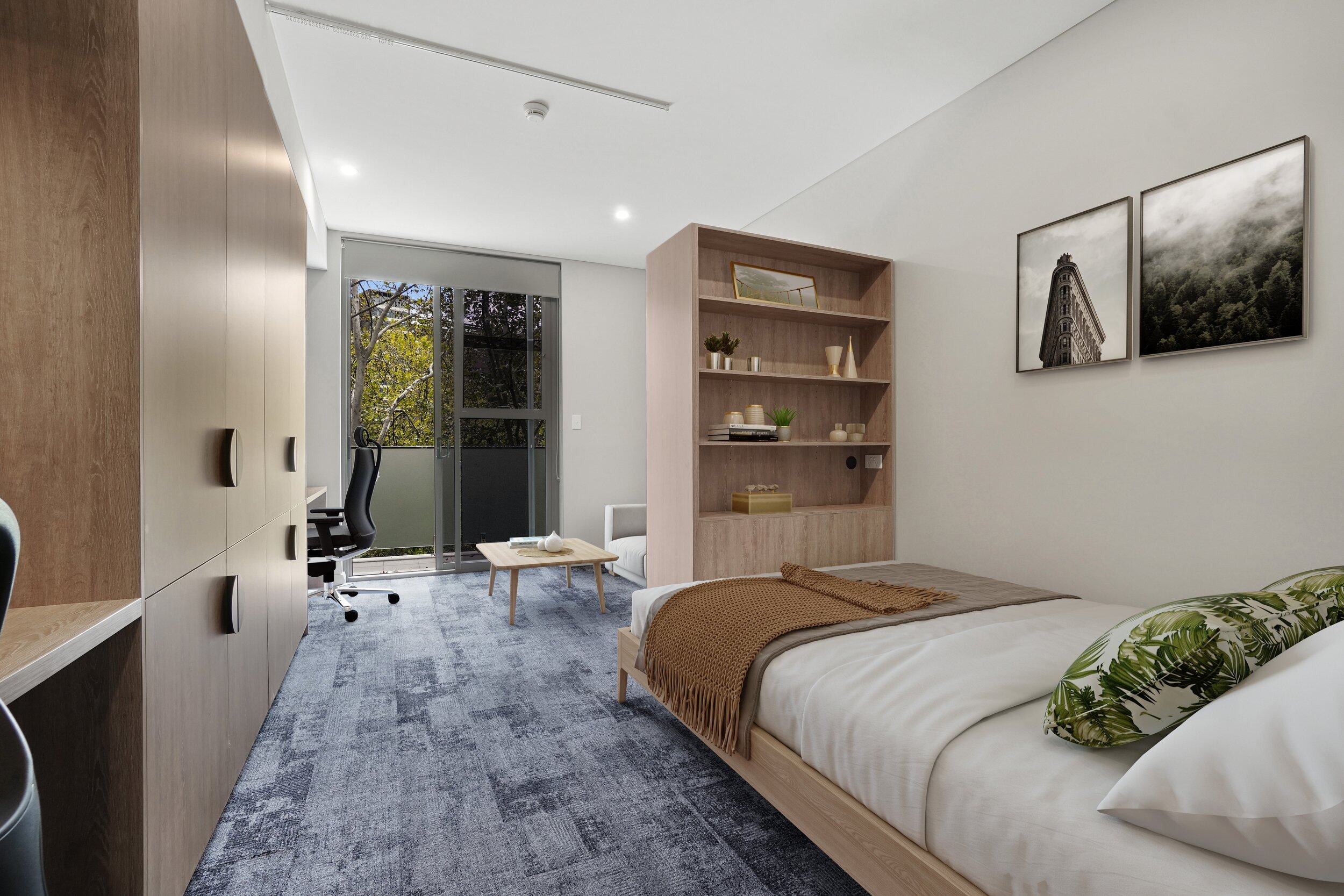 Castle Newtown - Sydney - chambre - ImmoJeune