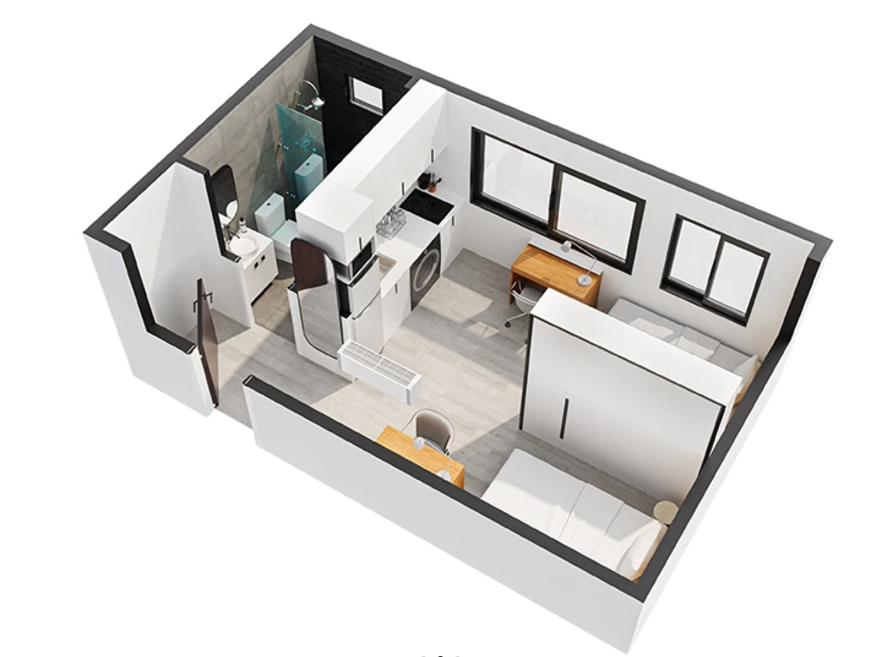 OTTO Forest Lodge - Sydney - chambre - ImmoJeune