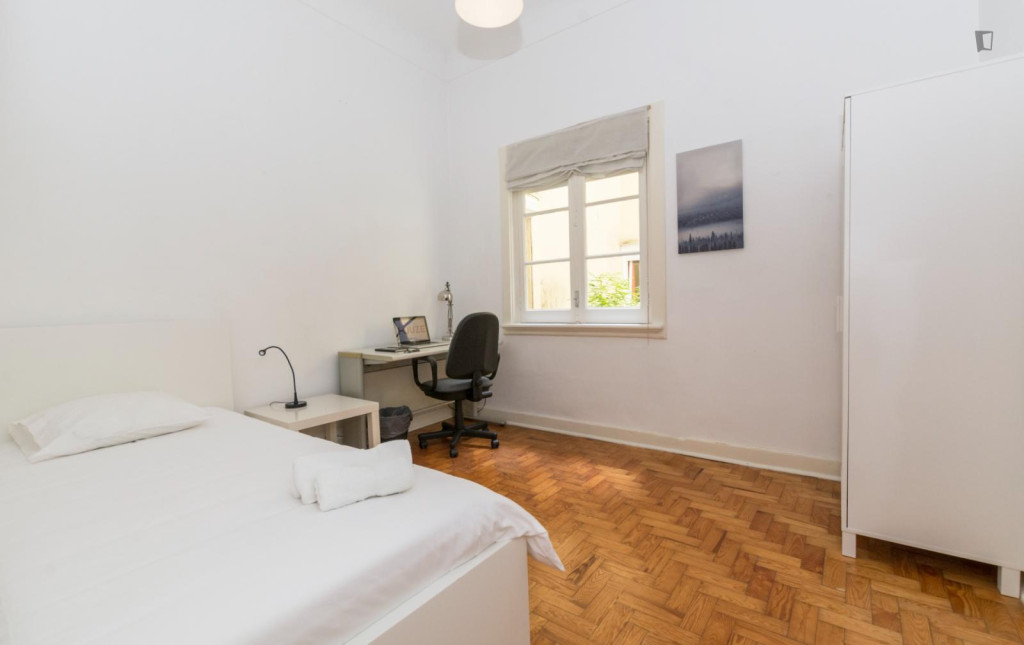 Enjoyable single bedroom in Lapa - Lisbonne - chambre - ImmoJeune