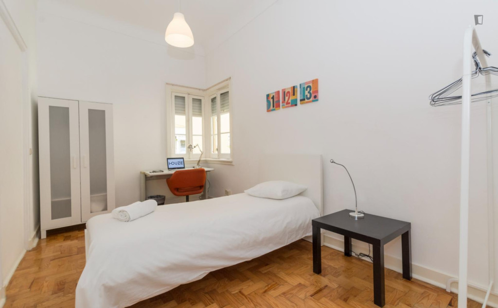 Cosy single bedroom in Lapa - Lisbonne - chambre - ImmoJeune