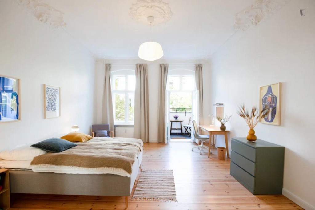 Wondferful double bedroom in Moabit - Berlin - chambre - ImmoJeune