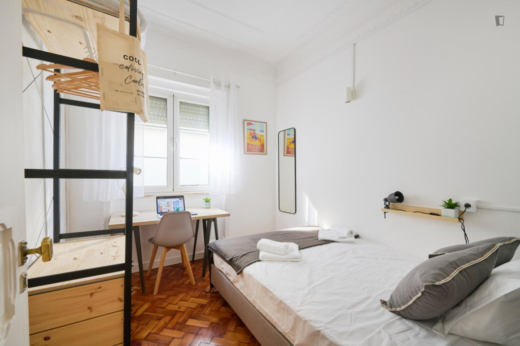Príncipe Real 11# Room 6 - Lisbonne - chambre - ImmoJeune