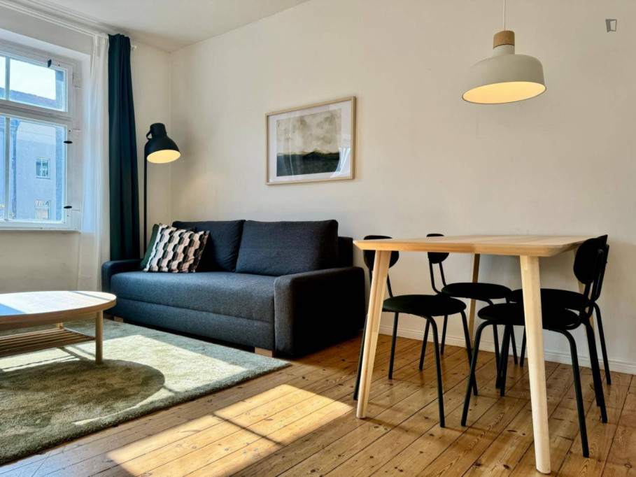Bright 1-bedroom flat in Berlin-Mitte - Berlin - chambre - ImmoJeune