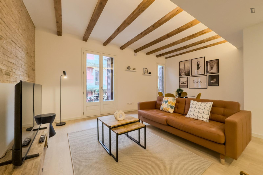 Pleasant 2-bedroom flat in El Poble Sec - Barcelone - chambre - ImmoJeune