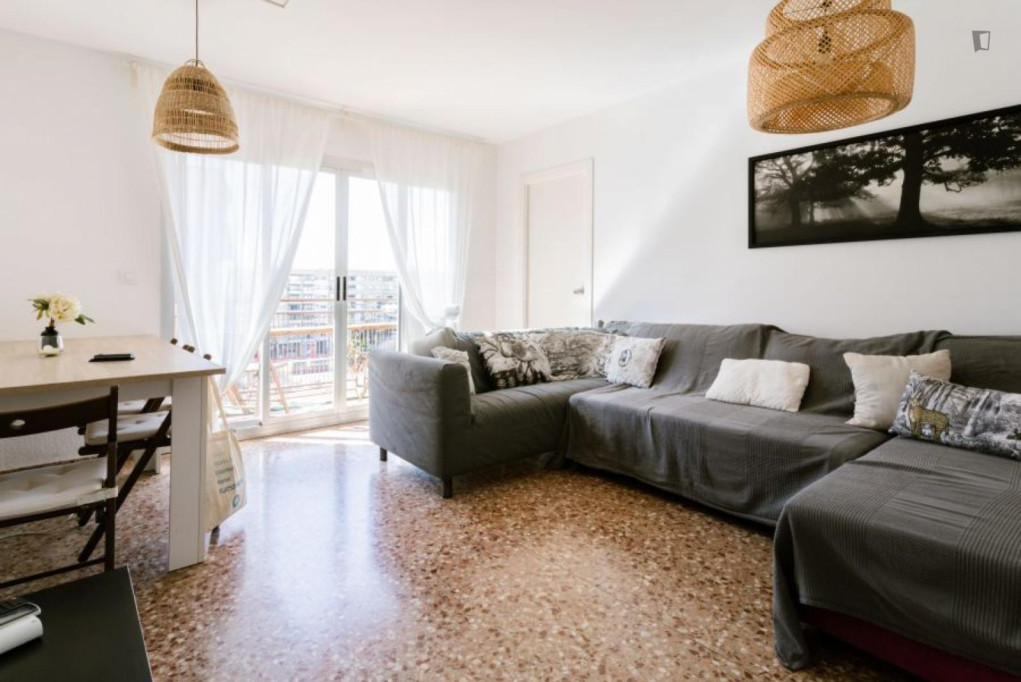Lovely 5-bedroom apartment in student-popular Algirós - Valence - chambre - ImmoJeune