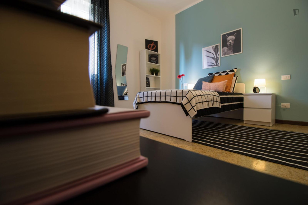 Neat and cosy single bedroom in Borgo Trento