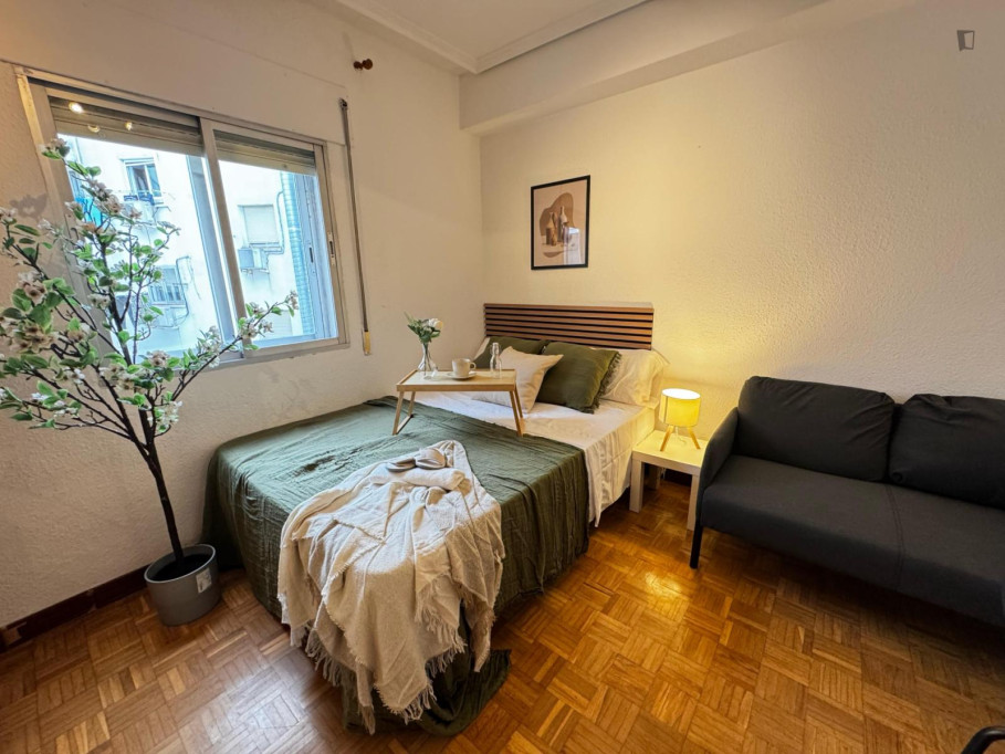 Comfortable single bedroom in shared flat in Leganés - Madrid - chambre - ImmoJeune