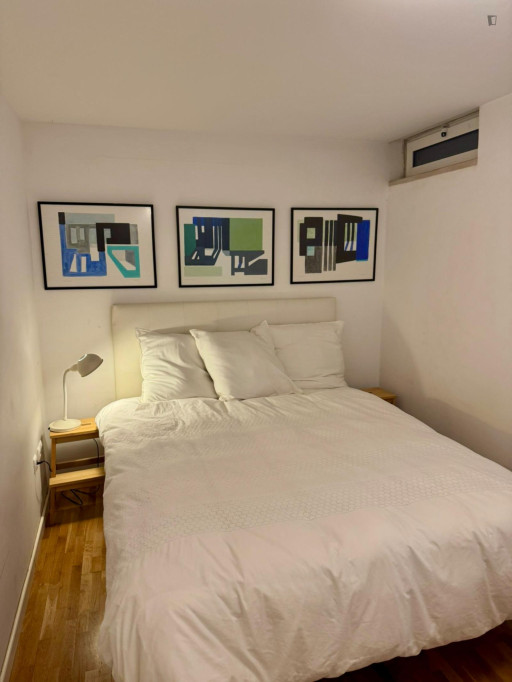 Charming 1-bedroom apartment in Paço de Arcos - Lisbonne - chambre - ImmoJeune