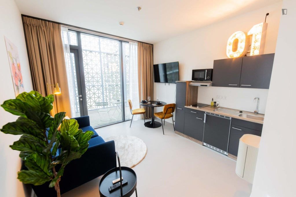 Elegant 1-bedroom flat in Katendrecht - Rotterdam - chambre - ImmoJeune