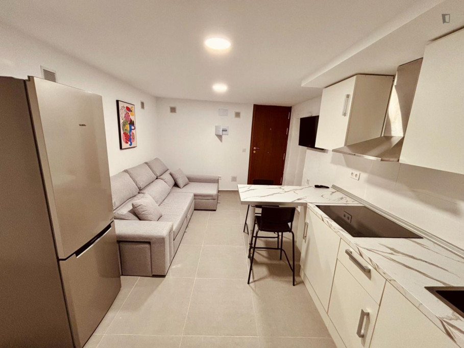 Ground-floor apartment in the center of Valencia, two minutes from the central market - Valence - chambre - ImmoJeune