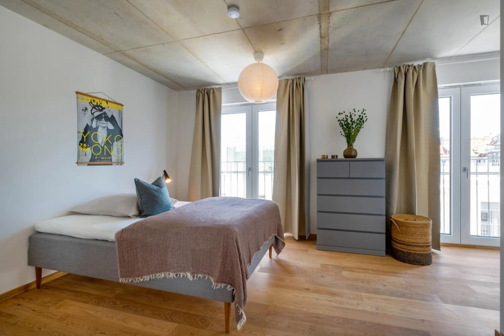 Brilliant double bedroom in Maxvorstadt - Munich - chambre - ImmoJeune